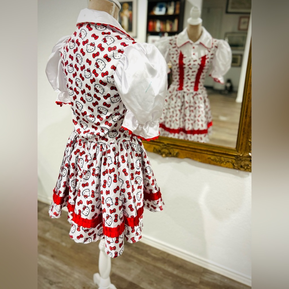 Hello Kitty Mini Dress Sz X-Small - Picture 4 of 6